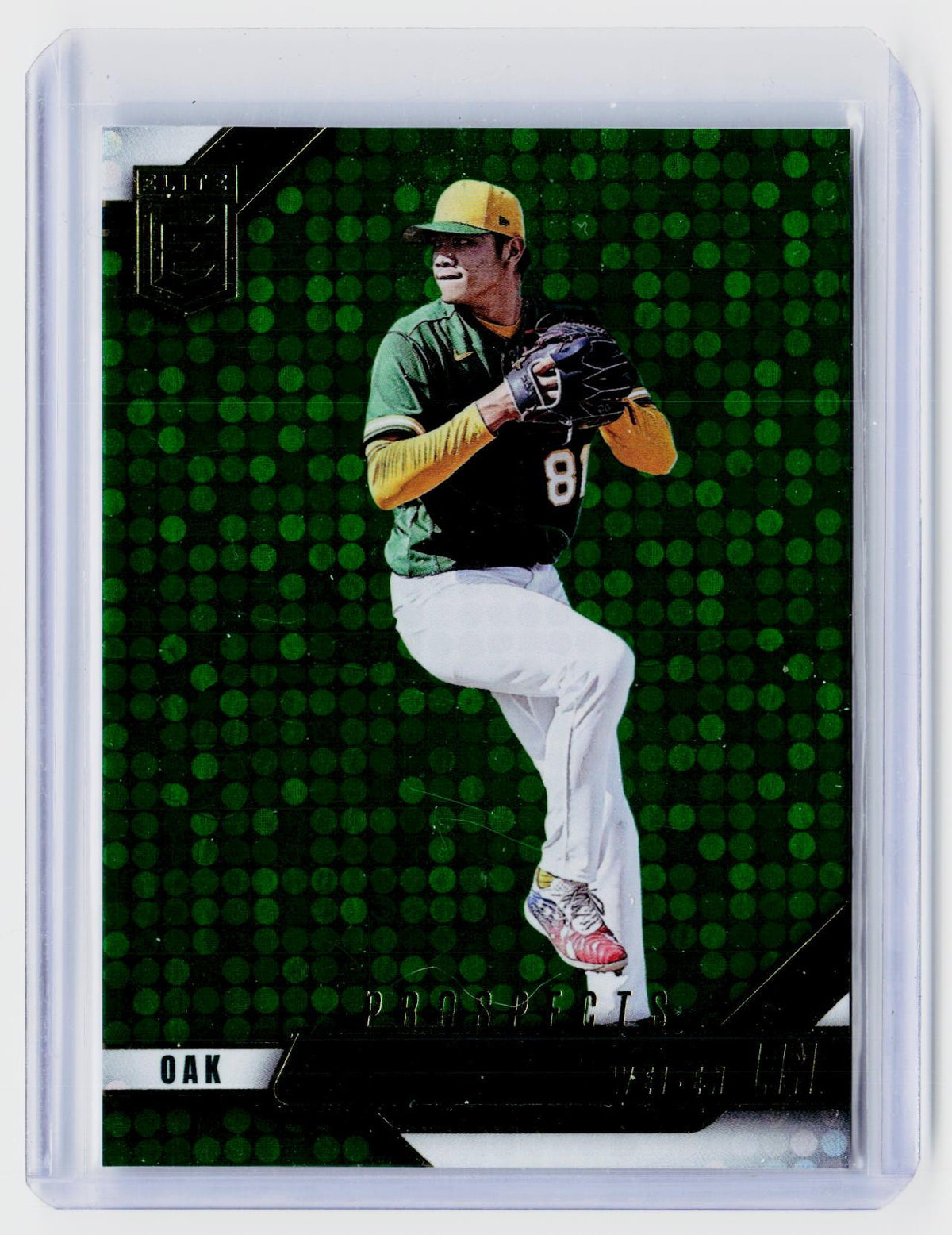 2026 Panini Donruss Elite Prospects #116 Wei-En Lin Oakland Athletics - front