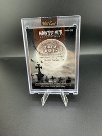 2025 Wild Card Haunted Hits Monster Hunt Drew Brees HHH-DB /1 - back