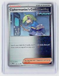 2025 Pokémon Scarlet & Violet Prismatic Evolutions Ciphermaniac's Codebreaking 104/131 - front