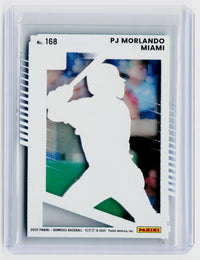 2025 Panini Donruss Baseball Rated Prospect PJ Morlando #168 - back