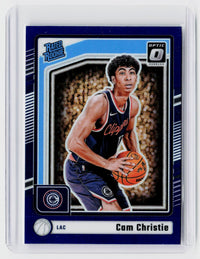 2024-25 Panini Donruss Optic Rated Rookie Cam Christie #284 - front