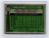 2025 Topps Heritage Cade Povich #219 Pink Sparkle Rookie Card Baltimore Orioles - back