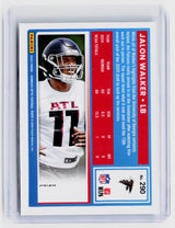 2025 Panini Donruss Optic Jalon Walker Rated Rookie #290 Atlanta Falcons - back