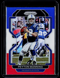 2021 Panini Prizm Football Peyton Manning #30 Indianapolis Colts - front