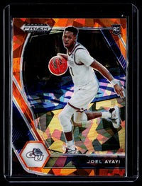 2021 Panini Prizm Draft Picks Joel Ayayi #29 Cracked Ice Rookie Card - front