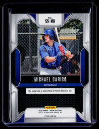 2025 Panini Prizm Baseball Sensational Signatures Michael Carico Auto SS-MC - back