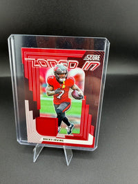 2025 Panini Score Football Zoned In Jerseys Bucky Irving ZON-BIG - front