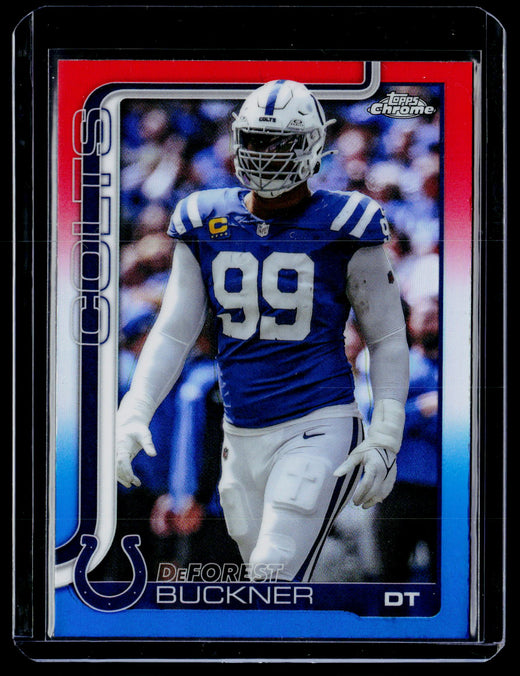 2025 Topps Chrome DeForest Buckner #133 Indianapolis Colts - front