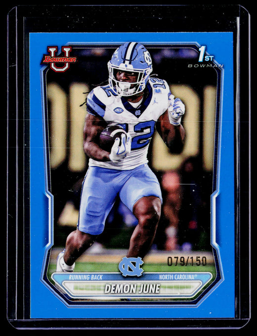 2026 Topps Bowman U Demon June Blue Rookie #BPP-106 /150 - front