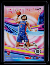 2023-24 Panini NBA Hoops Premium Stock Artist Proof Ausar Thompson RC #8 Pistons - front