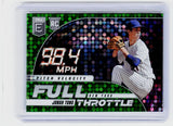 2026 Panini Donruss Elite Full Throttle Green Rookie Jonah Tong #18 - front