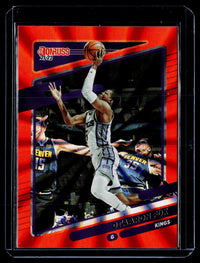 2021-22 Panini Donruss Basketball De'Aaron Fox #126 Sacramento Kings - front