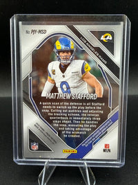 2023 Panini Prizm Football Premier Jerseys Matthew Stafford #PJY-MSD - back
