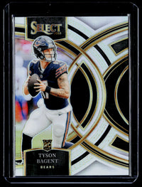 2023 Panini Select Football Premier Rookie Tyson Bagent #123 Chicago Bears - front