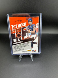 2023 Panini Donruss Optic Football 1st Year Fresh Tyson Bagent Blue Hyper Rookie #FYF-TBA - back