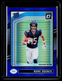 2024 Panini Donruss Optic Rated Rookie Rome Odunze Blue hyper #286 - front