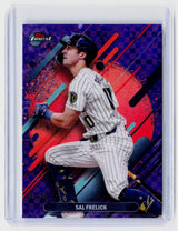 2025 Topps Finest Baseball Sal Frelick Milwaukee Brewers #282 Rare - front