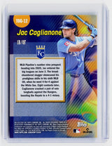 2026 Topps Topps of the Game RC Jac Caglianone TOG-12 Kansas City Royals - back