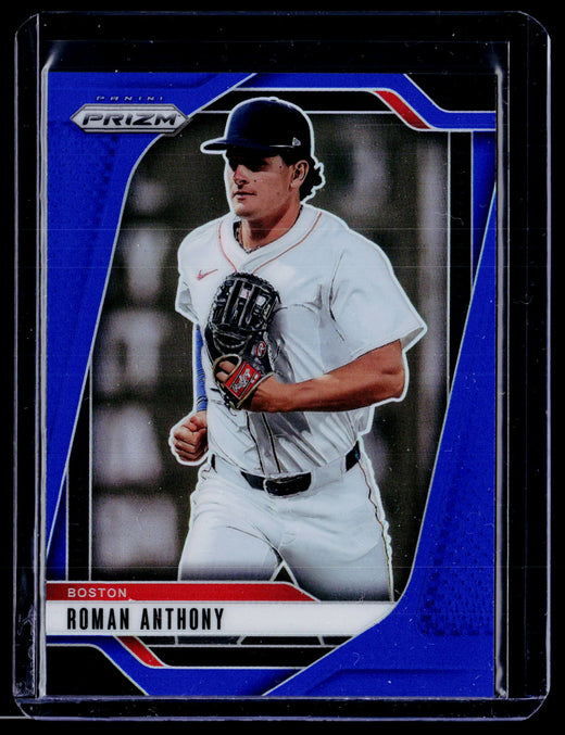 2025 Panini Prizm Baseball Roman Anthony Blue Prizm #266 /199 - front