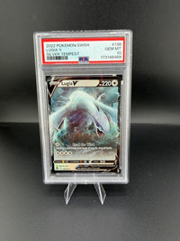 2022 Pokémon Sword & Shield Silver Tempest Lugia V #138 PSA 10 - front