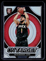2024-25 Panini Totally Certified On Target Devin Booker #12 Phoenix Suns - front