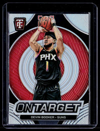2024-25 Panini Totally Certified On Target Devin Booker #12 Phoenix Suns - front