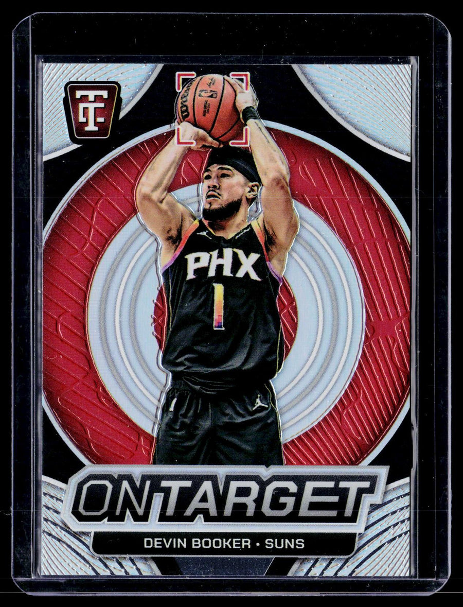 2024-25 Panini Totally Certified On Target Devin Booker #12 Phoenix Suns - front