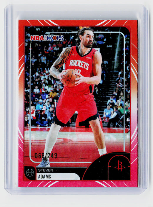 2026 Topps NBA Hoops Steven Adams Red #63 /249 Rockets - front