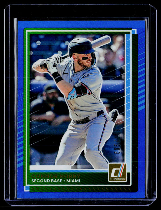 2025 Panini Donruss Connor Norby #39 Miami Baseball Card - front