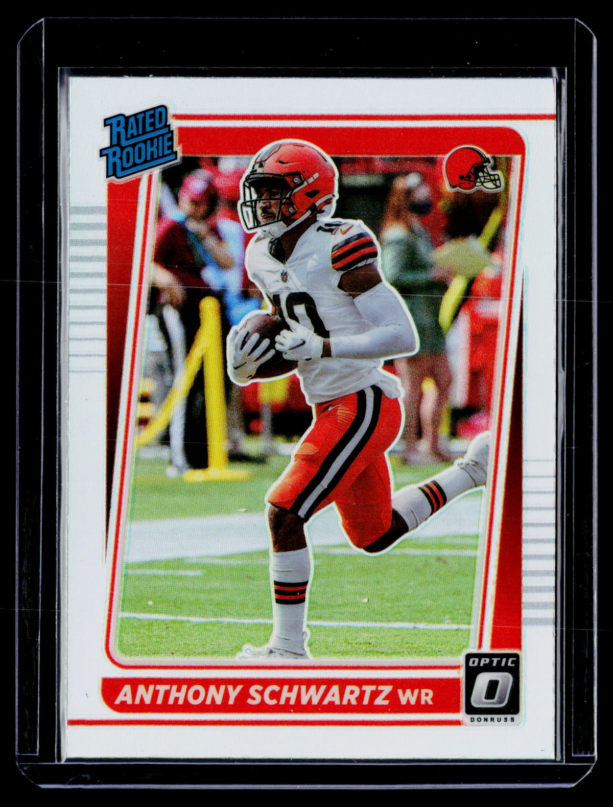 2021 Panini Donruss Optic Rated Rookie Anthony Schwartz #231 Browns - front
