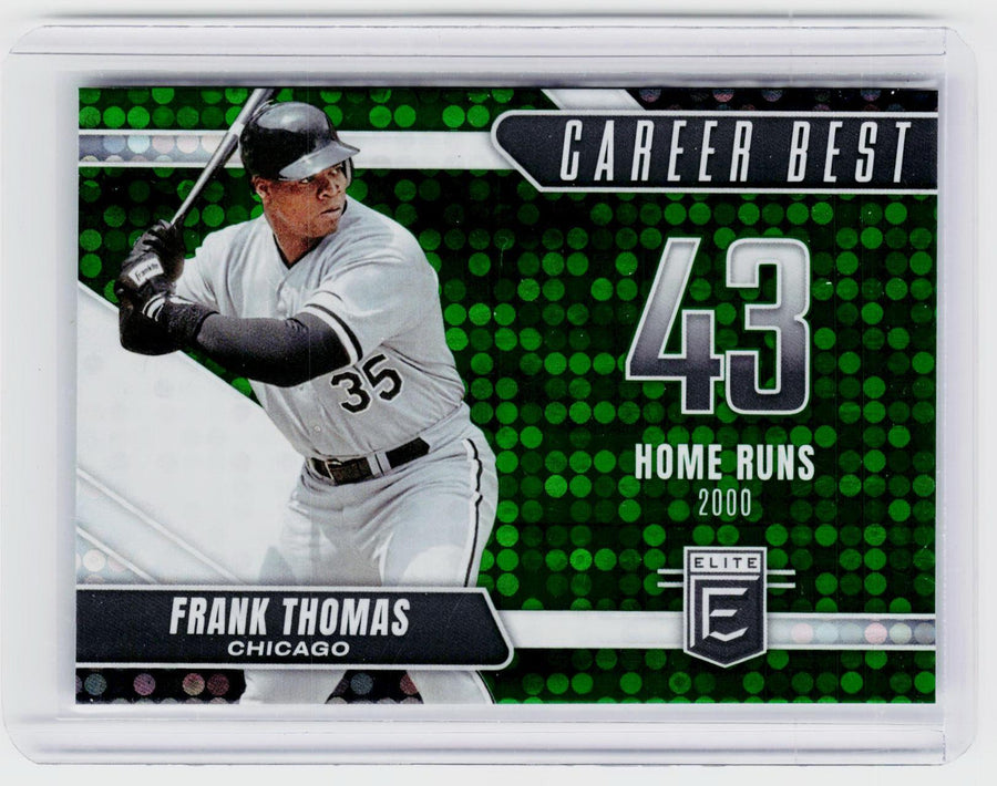 2026 Panini Donruss Elite Career Best #5 Frank Thomas Chicago White Sox - front