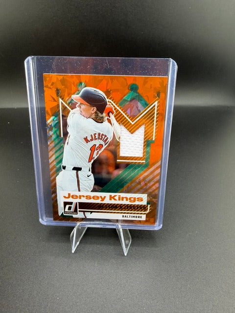 Heston Kjerstad Jersey Kings Orange Ice 2025 Donruss  - front