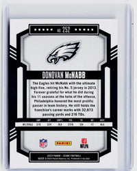 2023 Panini Score Football Donovan McNabb Red #252 072/555 - back