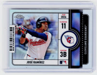 2026 Topps Chrome Big Ticket Players José Ramírez BTP-9 Cleveland Guardians - front