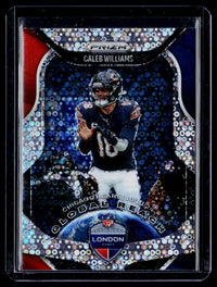 2025 Panini Prizm Football Global Reach #5 Caleb Williams Chicago Bears - front