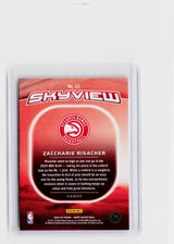 2024-25 Panini Hoops Skyview #23 Zacharie Risacher Rookie Card Atlanta Hawks - back