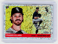 2025 Topps Chrome Fraser Ellard RC Speckle Refractor /150 #210 - front