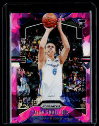 2019-20 Panini Prizm Basketball Alen Smailagic #299 Pink Ice Prizm RC - front