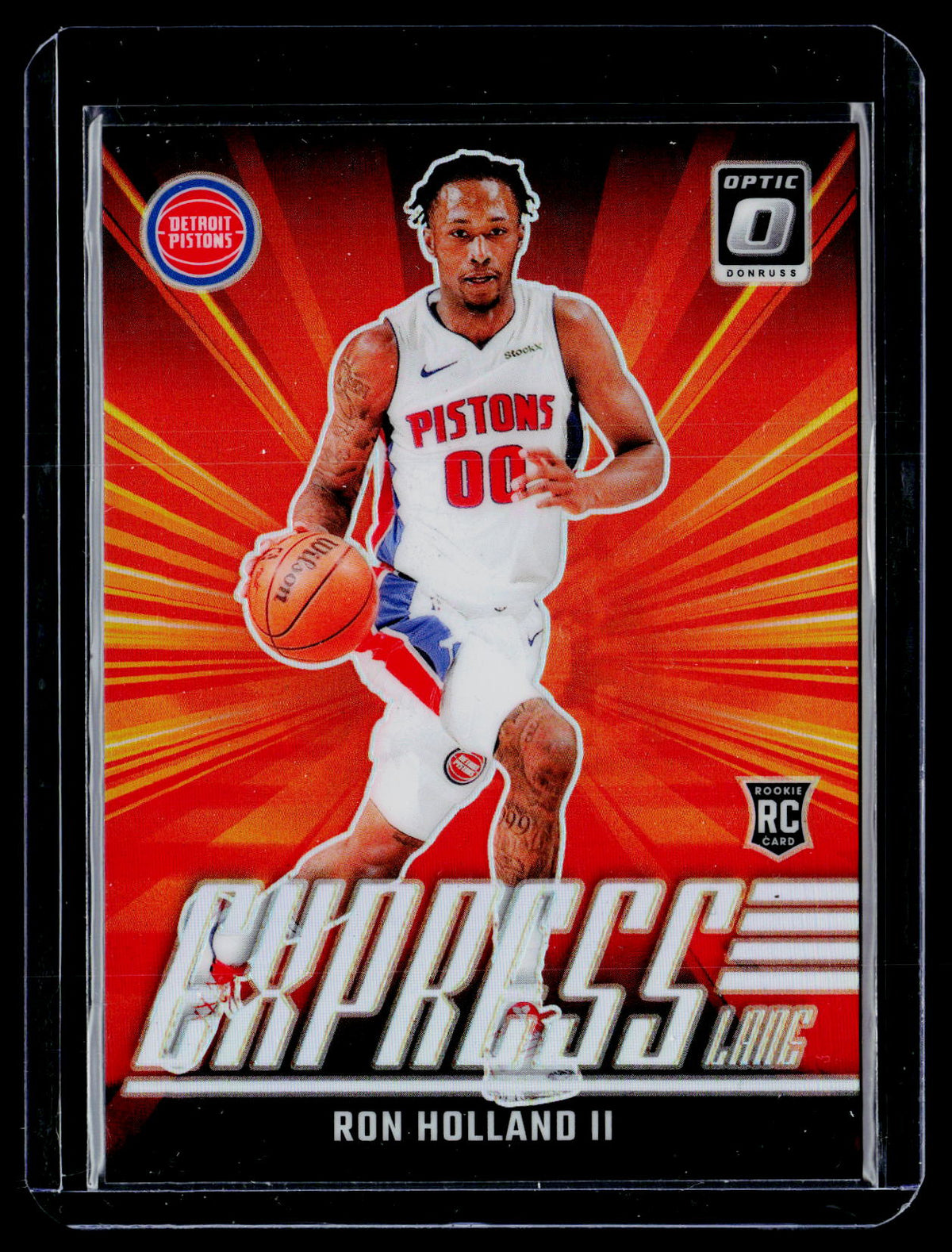 2024-25 Panini Donruss Optic Express Lane Ron Holland II Rookie Card #15 - front