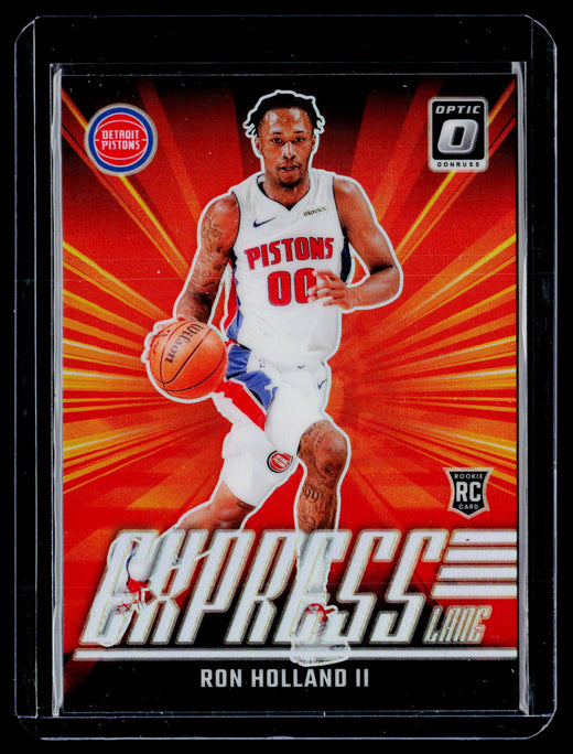 2024-25 Panini Donruss Optic Express Lane Ron Holland II Rookie Card #15 - front