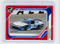 2026 Panini Donruss Racing Austin Hill #178 Red /299 - front