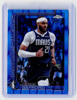 2024-25 Topps Chrome Basketball Daniel Gafford Blue Refractor #78 /150 - front