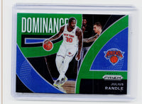 2021-22 Panini Prizm Dominance #21 Julius Randle New York Knicks - front