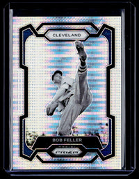2024 Panini Prizm Baseball Bob Feller #227 Cleveland - front