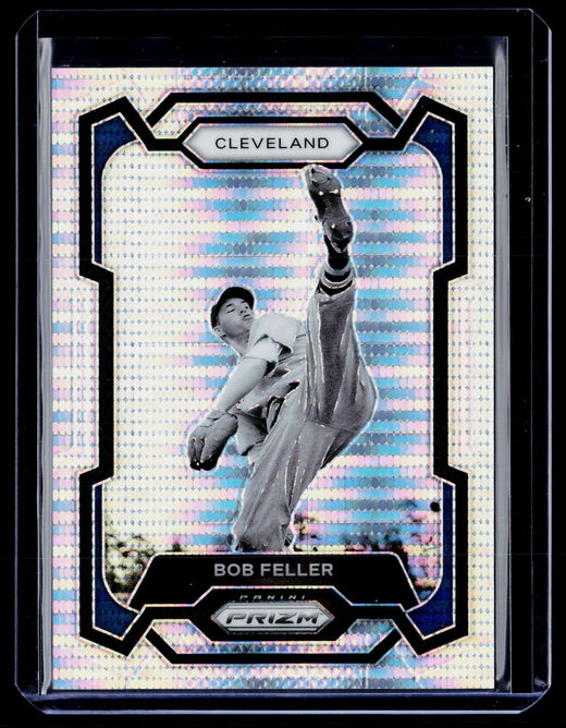 2024 Panini Prizm Baseball Bob Feller #227 Cleveland - front