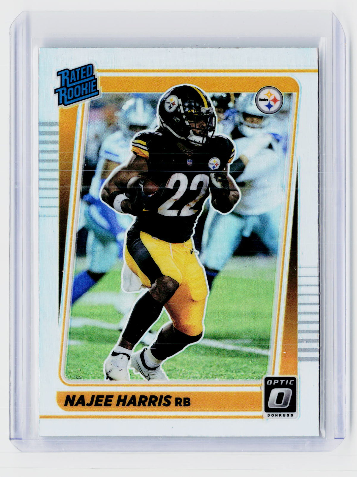 2021 Panini Donruss Optic Rated Rookie #213 Najee Harris Pittsburgh Steelers - front