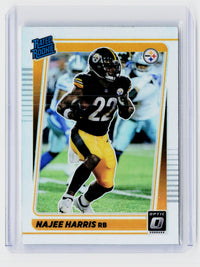 2021 Panini Donruss Optic Rated Rookie #213 Najee Harris Pittsburgh Steelers - front