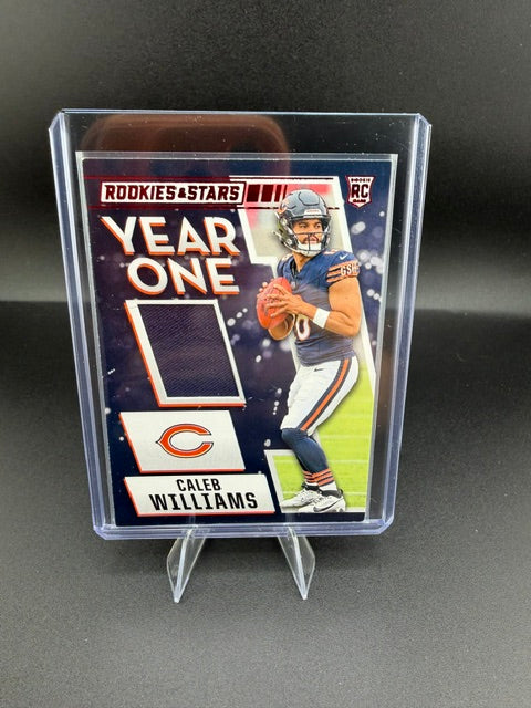 2024 Panini Rookies & Stars Year One Caleb Williams YO-CWS Patch Rookie - front