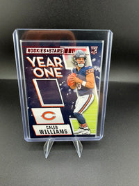 2024 Panini Rookies & Stars Year One Caleb Williams YO-CWS Patch Rookie - front