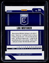 2026 Panini Donruss Elite Baseball Lou Whitaker #74 Detroit Tigers - back
